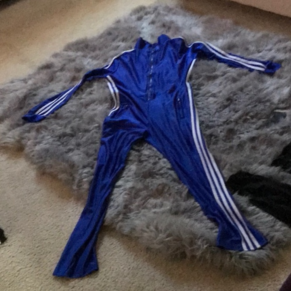 3 stripe jumpsuit